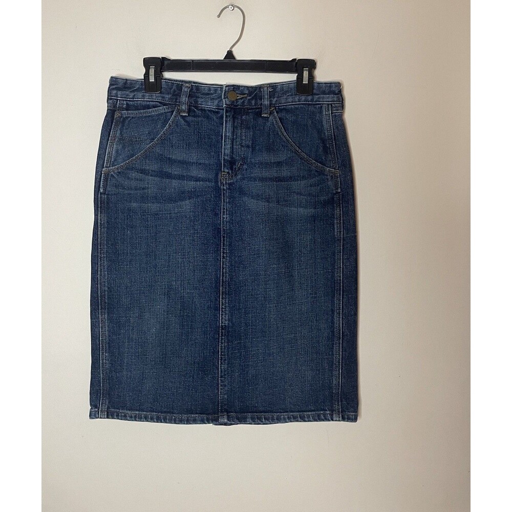 Lauren Ralph Lauren Denim Jean Skirt Size 4, 30 X 22.5 in